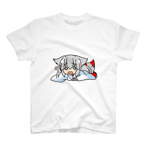 たちけて狐巫女さん スタンダードTシャツ