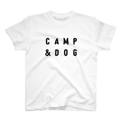 CAMP&DOG BK　キャンプ＆ドッグ　シンプルT スタンダードTシャツ