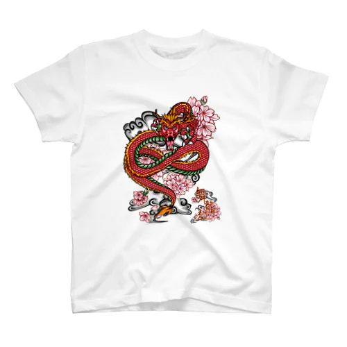 舞龍紅 スタンダードTシャツ