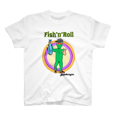 Fish’n’Roll 前だけ スタンダードTシャツ