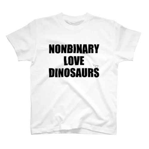 NONBINARY LOVE DINOSAURS Regular Fit T-Shirt