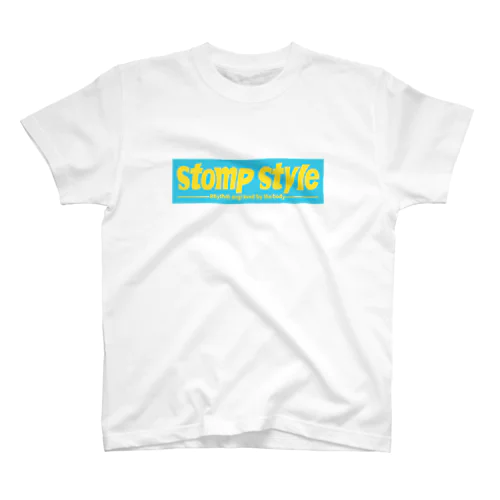 stomp style_青/黃 スタンダードTシャツ