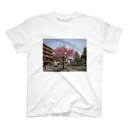 桜の木 티셔츠