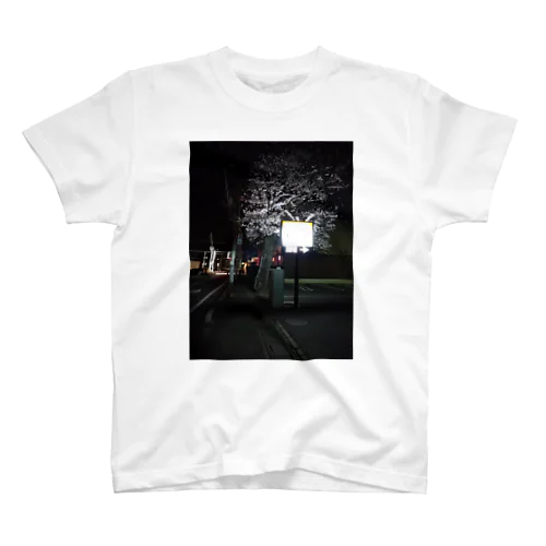 夜景 Regular Fit T-Shirt