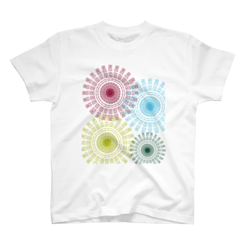 Mandala pattern スタンダードTシャツ