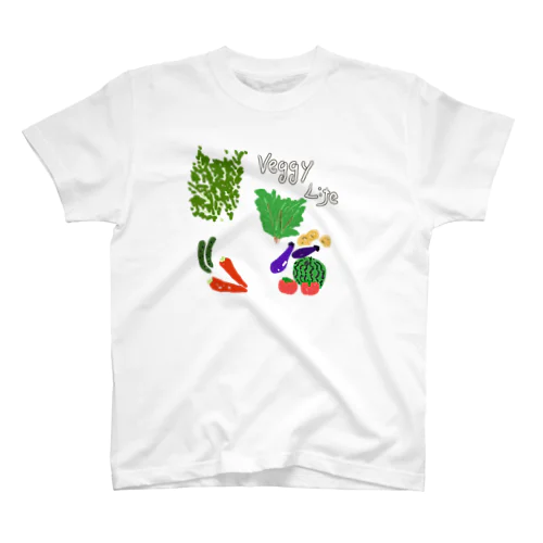 Veggy Life スタンダードTシャツ