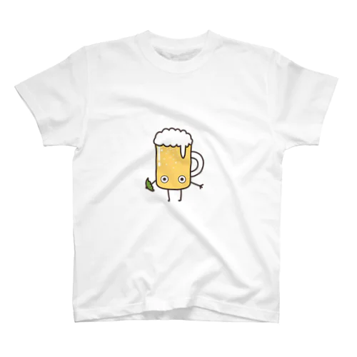 中ビールジョッキくんTシャツ Regular Fit T-Shirt