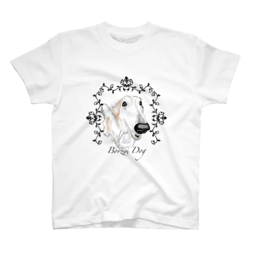 Borzoi Dog Regular Fit T-Shirt