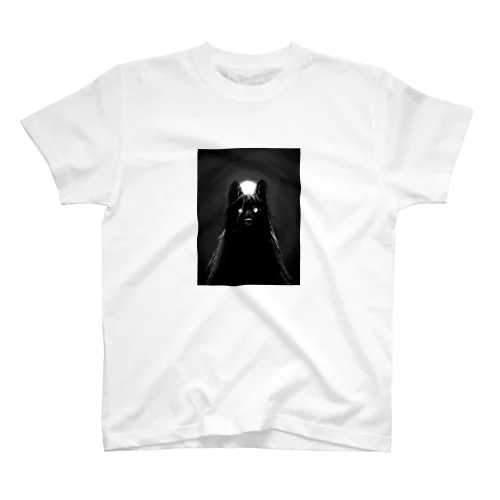 月と狼 Regular Fit T-Shirt
