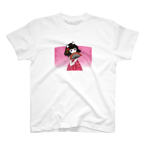 Rose-design（扇子開きVer.） Regular Fit T-Shirt