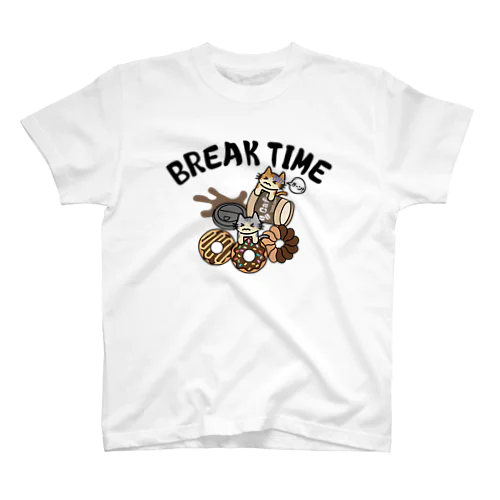 BREAK TIME CATS スタンダードTシャツ