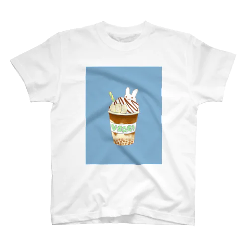 うさぎcafeーキャラメルバナナー スタンダードTシャツ