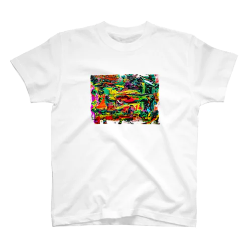 美術家・山本浩生　公式アイテム！！　抽象画２ スタンダードTシャツ