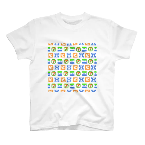 ピクセルパターン　コンビニ スタンダードTシャツ