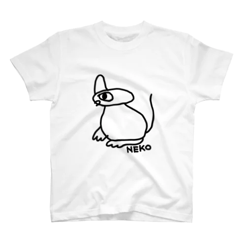 みくりやねこ(しろ) スタンダードTシャツ