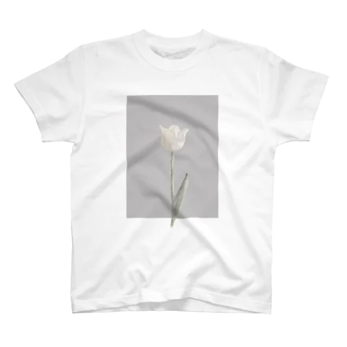 *antique white grayish Tulip スタンダードTシャツ