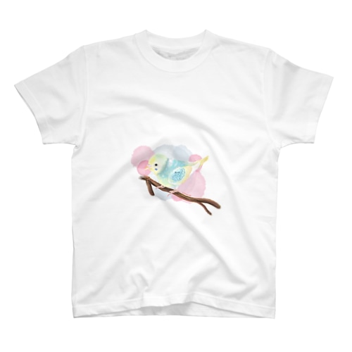セキセイインコレインボー Regular Fit T-Shirt