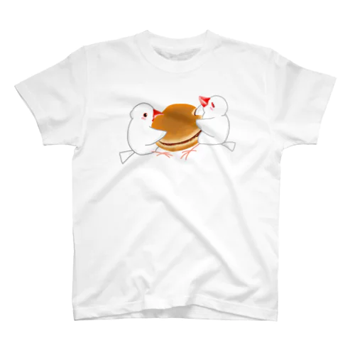 どら焼きと文鳥ず スタンダードTシャツ