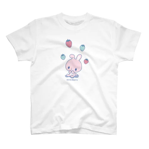 うさぎちゃん Tシャツ いちご Regular Fit T-Shirt