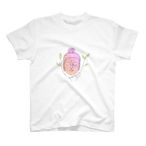 Compassion Buddha -ピンク- スタンダードTシャツ