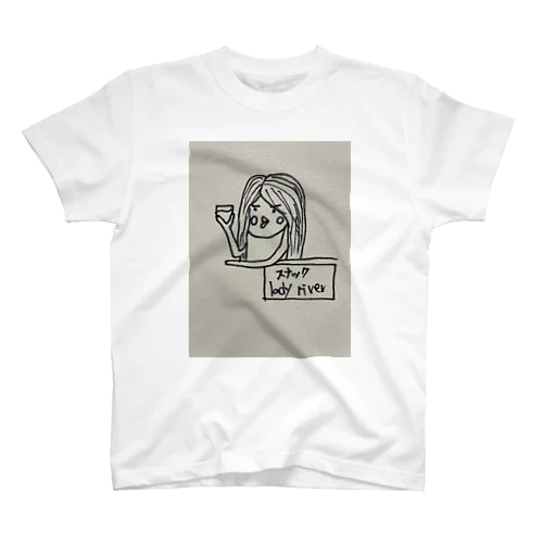 スナックlady river スタンダードTシャツ