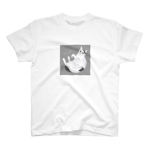 白黒ブチ猫 スタンダードTシャツ