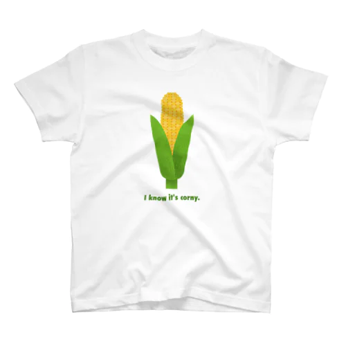 I know it's corny. スタンダードTシャツ