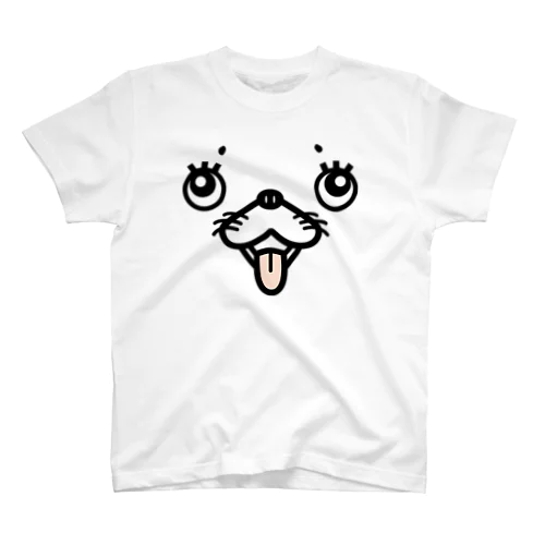 犬顔 Regular Fit T-Shirt