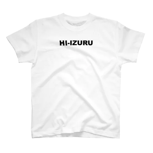 HIｰIZURU（黒文字）背中にロゴTシャツ スタンダードTシャツ