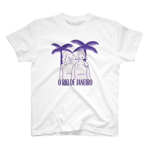 リオ・デ・ジャネイロ(犬)🌴 Regular Fit T-Shirt