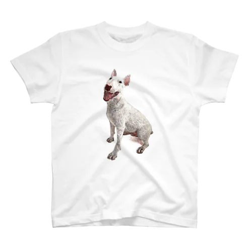 笑顔のイングリッシュブルテリアドッグ Regular Fit T-Shirt