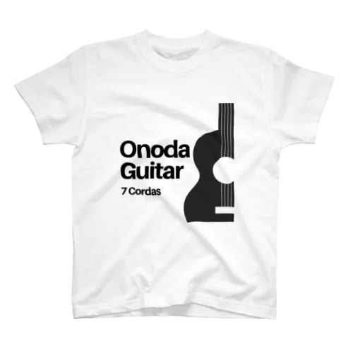 Onoda Guitar（BLACK） Regular Fit T-Shirt