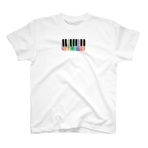 カラフルピアノのようふく Regular Fit T-Shirt