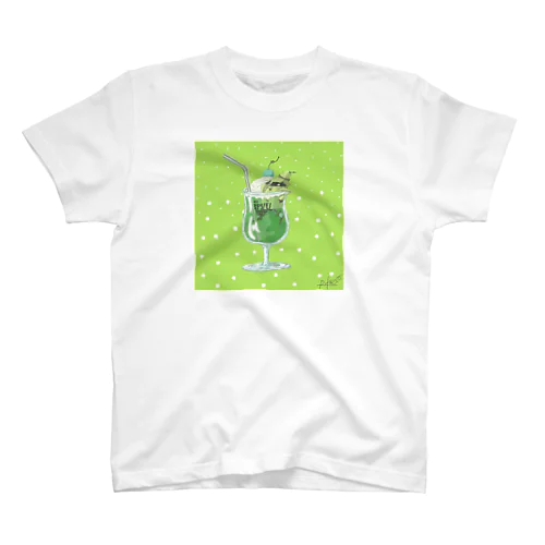 喫茶ミドリノモノ(背景あり) スタンダードTシャツ