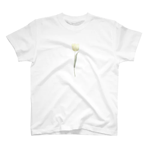  Flower  *lemon cream Yellow Regular Fit T-Shirt