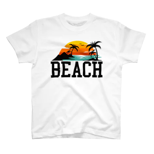 BEACH-ビーチ- Regular Fit T-Shirt
