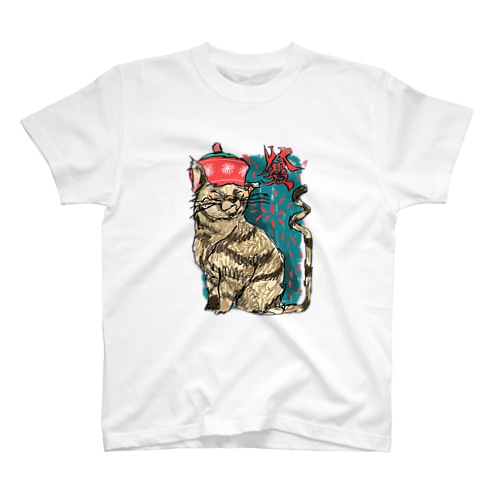麻雀牌猫：ちる Regular Fit T-Shirt