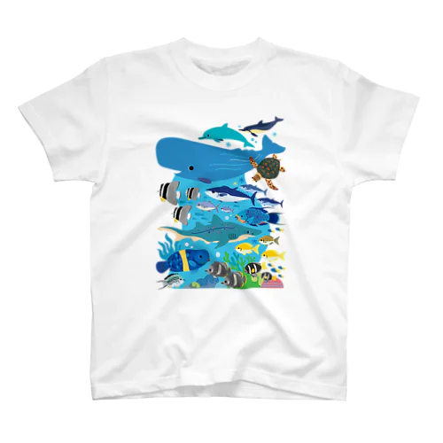 小笠原の海洋生物A スタンダードTシャツ