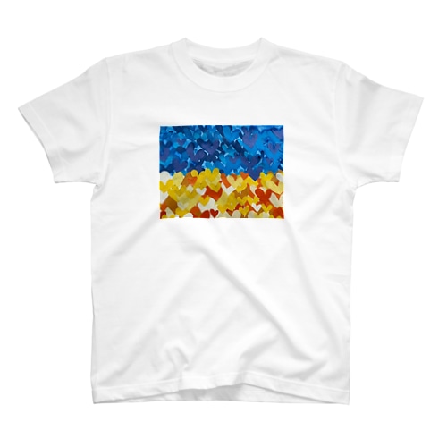 《こどもたちの描いたウクライナ》② Regular Fit T-Shirt