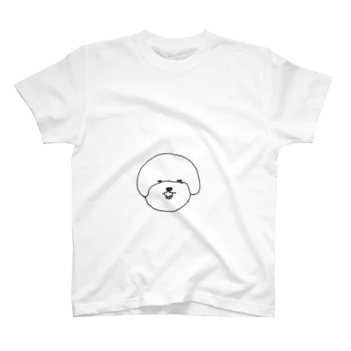 ビションフリーゼのビッション スタンダードTシャツ