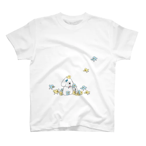 Bird!!いぬけん Regular Fit T-Shirt