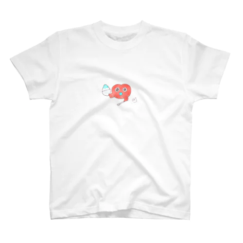 ドキゅんちゃん　かき氷edition Regular Fit T-Shirt