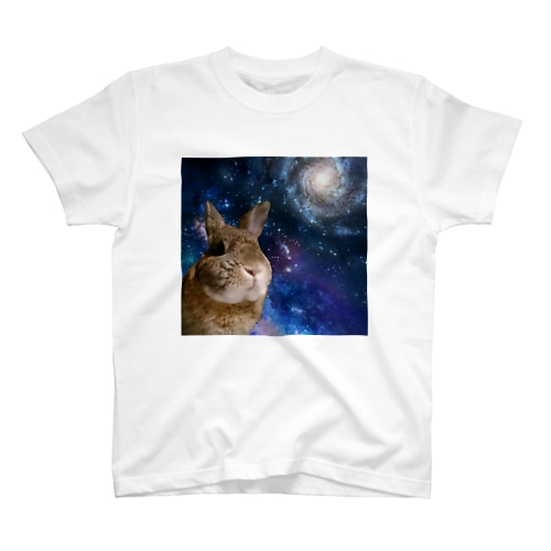 宇宙兎のうーさん Regular Fit T-Shirt