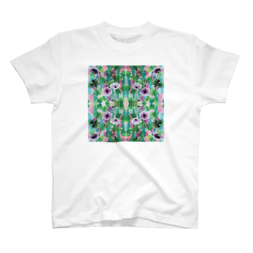 with flowers  Regular Fit T-Shirt