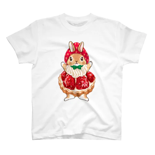 苺タルトうさぎちゃん スタンダードTシャツ