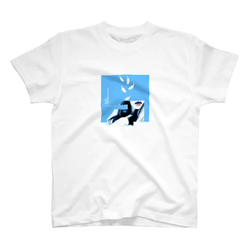 The bluebird is joy incarnate. スタンダードTシャツ