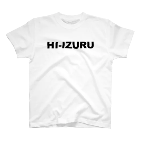 HI-IZURU（黒文字）ちょこっとKO-GO-SHI-Tシャツ Regular Fit T-Shirt