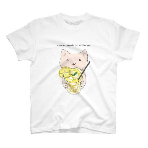 レモネードスタンドねこちゃん スタンダードTシャツ