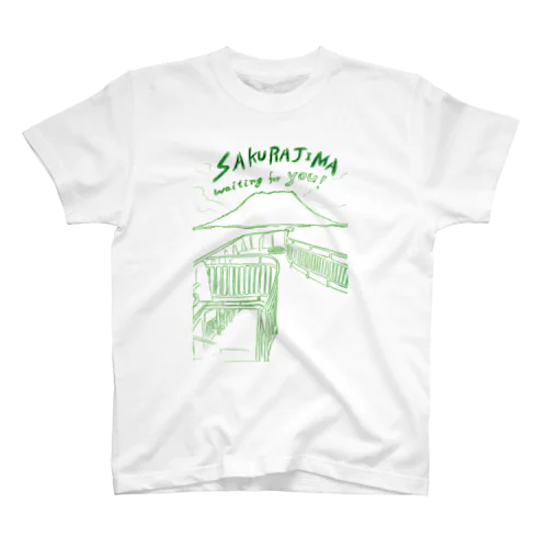 サクラジマウェイティングフォーユー Regular Fit T-Shirt