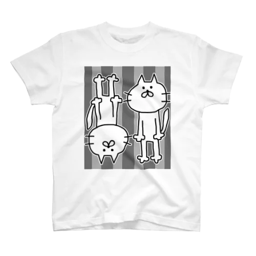 ツインな落書きねこちゃん Regular Fit T-Shirt